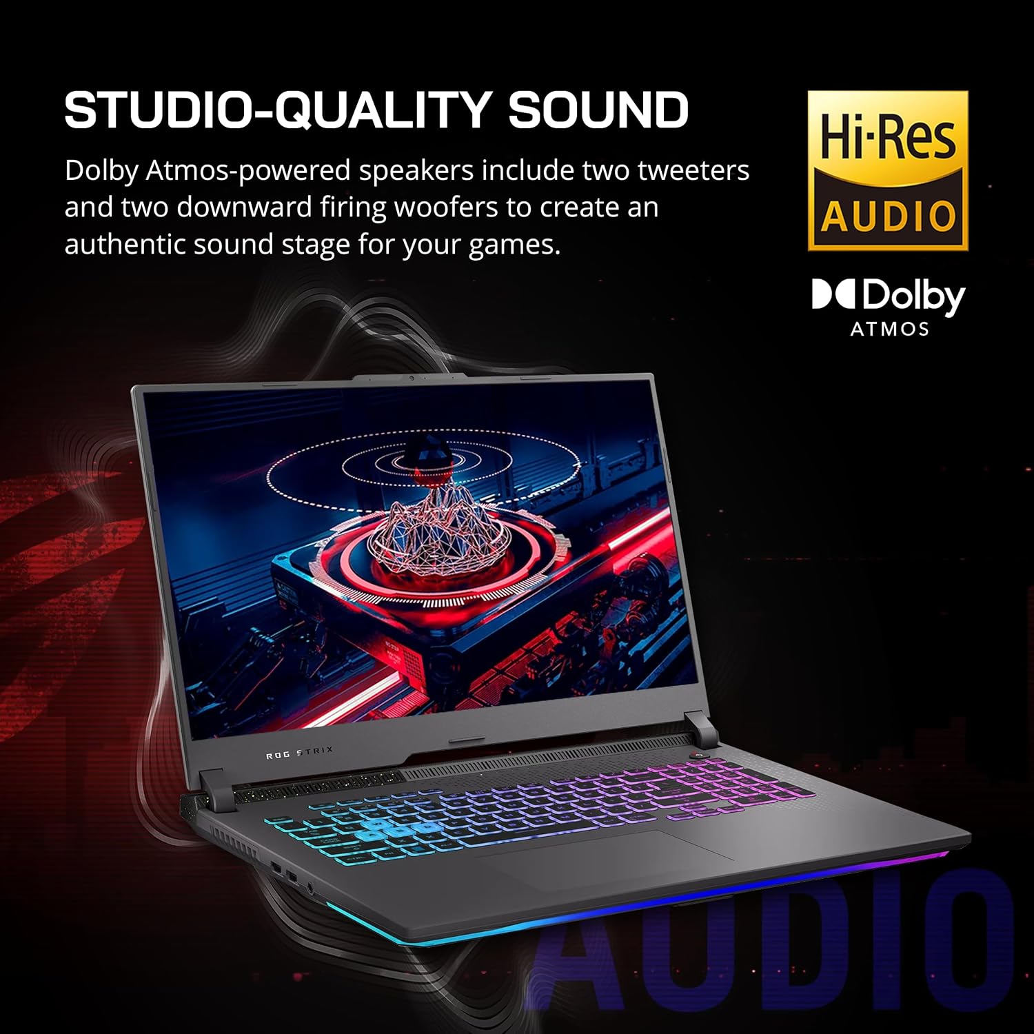 ASUS ROG Strix G17 17.3' QHD 240Hz Gaming Laptop, AMD Ryzen 9 7845HX, GeForce RTX 4060, 32GB DDR5 RAM, 2TB PCIe SSD, 4-Zone RGB Backlit Keyboard, WiFi 6E, Win 11 Pro, Gray, 32GB USB Card (Renewed)