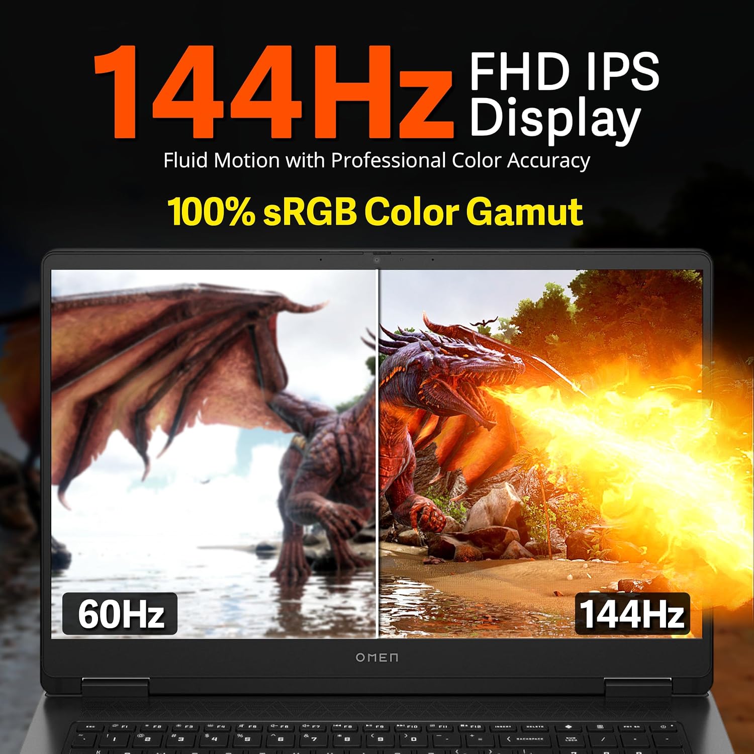 HP Omen 17 Gaming AI Laptop, GeForce RTX 5060, AMD Ryzen AI 9 365 Zen 5 10-Core (50 Tops), 17.3' 144Hz FHD IPS, 64GB RAM, 3TB Storage(2TB SSD+1TB Docking Station), RGB Backlit Keyboard, Win 11, Black