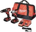 2697-22CT Fits for Milwaukee M18 18-Volt Lithium-Ion Cordless Hammer Drill/Impact Driver Combo Kit