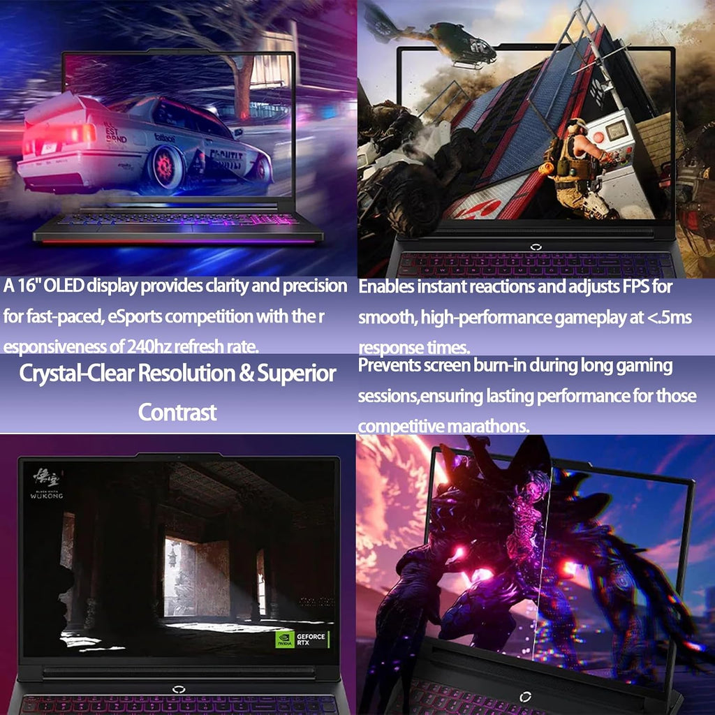Lenovo Legion Pro 7i, Gen 10 Laptop for Gaming, 240 Hz, Intel Ultra 9 275HX 24C (Up to 5.4 GHz), NVIDIA GeForce RTX 5080, 16' OLED Display, Per-Key RGB Backlit, 64GB DDR5, 1TB SSD, Win 11 Pro