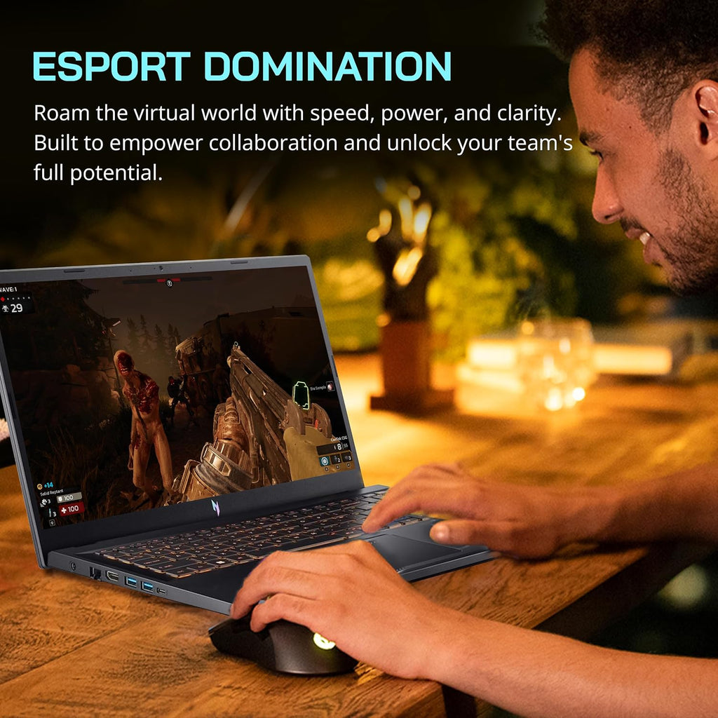 acer Nitro V 15.6' FHD IPS 165Hz Gaming Laptop, Intel Core i5-13420H, NVIDIA GeForce RTX 5050 8GB GDDR7, 16GB RAM, 512GB SSD, Backlight Keyboard, Wi-Fi 6, Win 11 Pro, Black, 1TB Docking Station Set