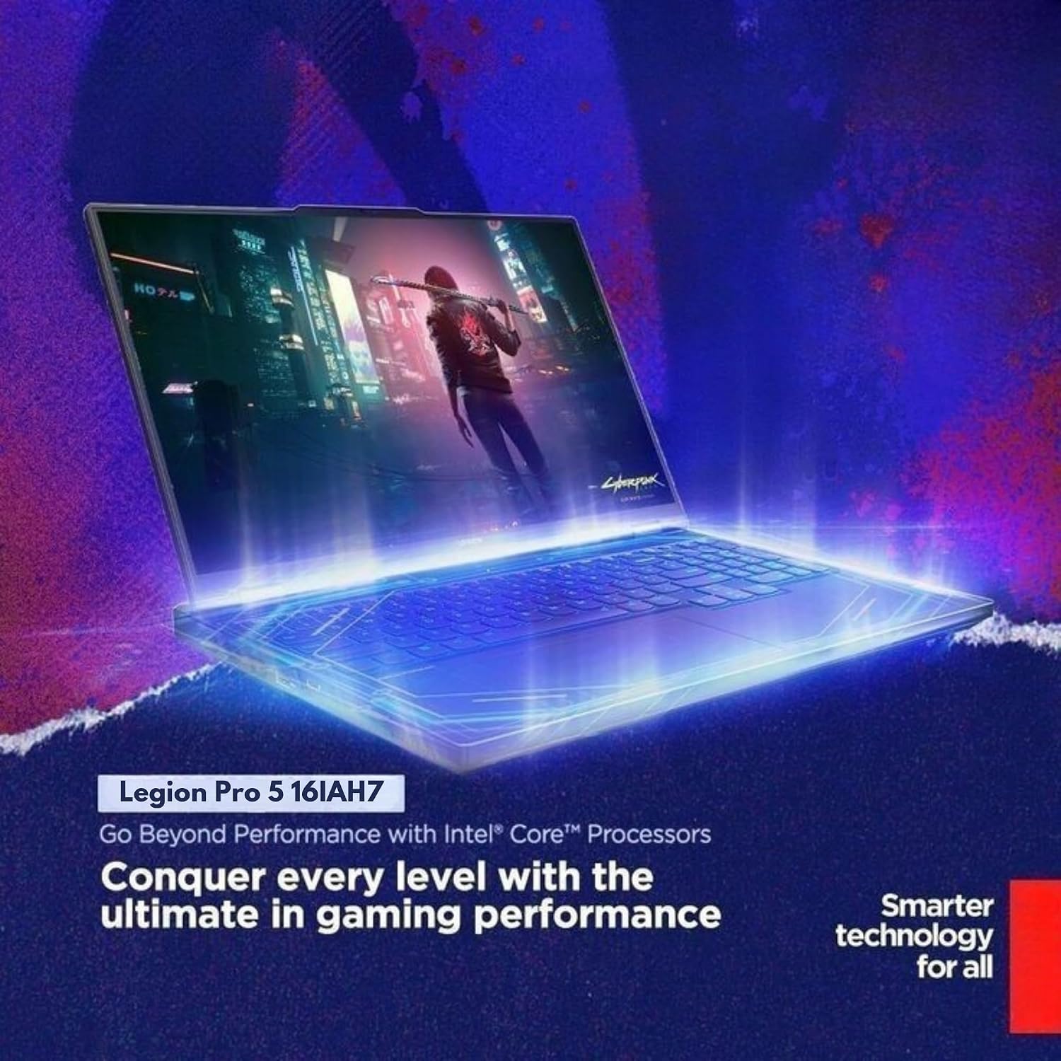 Lenovo Legion 5 Pro 16IAH7 (82S00003US) Gaming Laptop – 16' WQXGA (2560 × 1600), Intel Core i7-12700H, NVIDIA GeForce RTX 3050 Ti, 16GB DDR5 RAM, 512GB SSD – Storm Gray