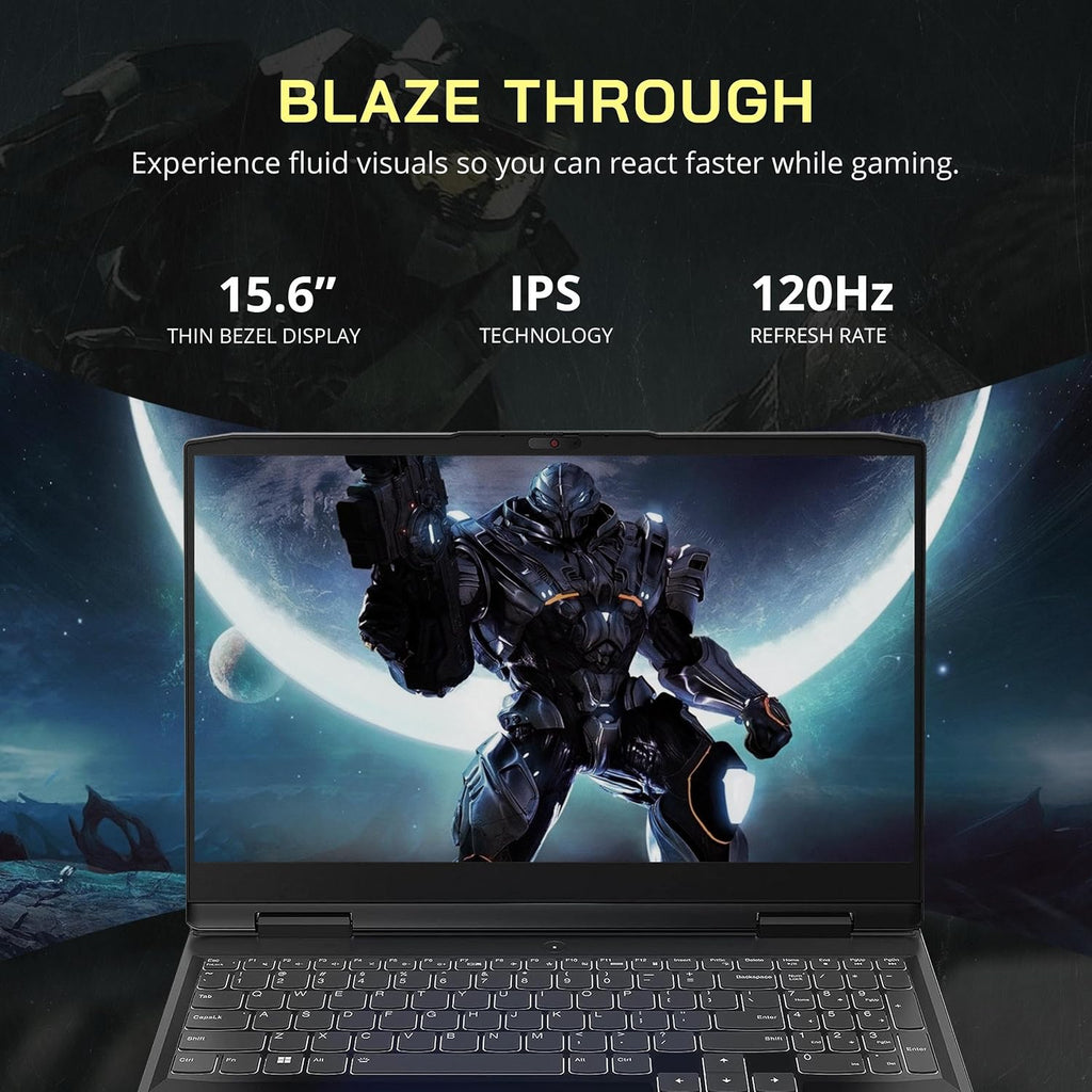 LENOVO IdeaPad Gaming 3 Gaming Laptop, 15.6' FHD 120Hz Display, AMD Ryzen 5 6600H, 64GB RAM, 2TB PCIe SSD, NVIDIA GeForce RTX 3050, Backlit Keyboard, Onyx Gray, Win 11, 32GB USB Card