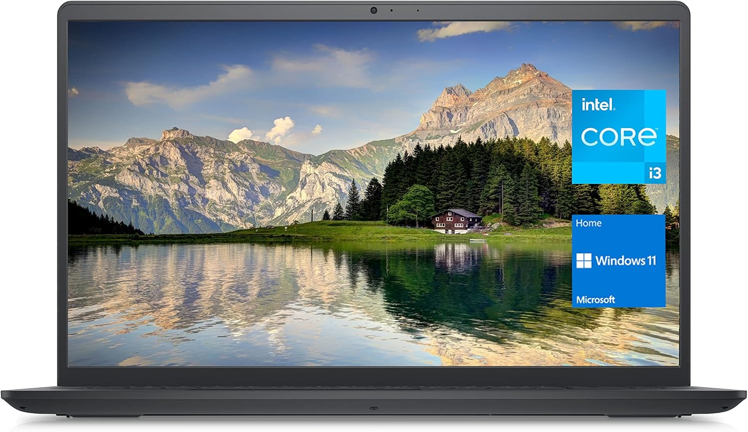DELL 2022 Inspiron 3510 15.6' FHD Laptop, Intel Core i3-1115G4 Processor, 8GB RAM, 256GB PCIe SSD, Webcam, Bluetooth, HDMI, Wi-Fi, Windows 11 Home, Black