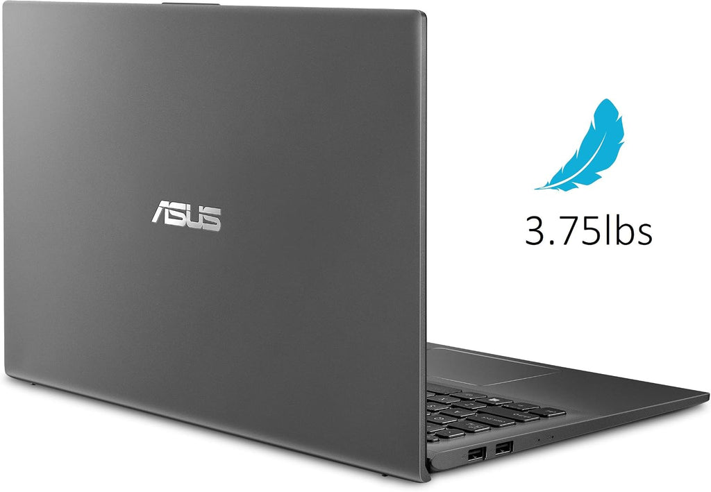 ASUS VivoBook 15 Thin and Light Laptop- 15.6â€ Full HD, Intel i5-1035G1 CPU, 8GB RAM, 512GB SSD, Backlit KeyBoard, Fingerprint, Windows 10- F512JA-AS54, Slate Gray