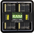 NEMIX RAM 32GB (2X16GB) DDR4 2666MHZ PC4-21300 2Rx8 1.2V CL19 260-PIN ECC Unbuffered SODIMM NAS Memory KIT Compatible with Synology DiskStation DS3617xsII