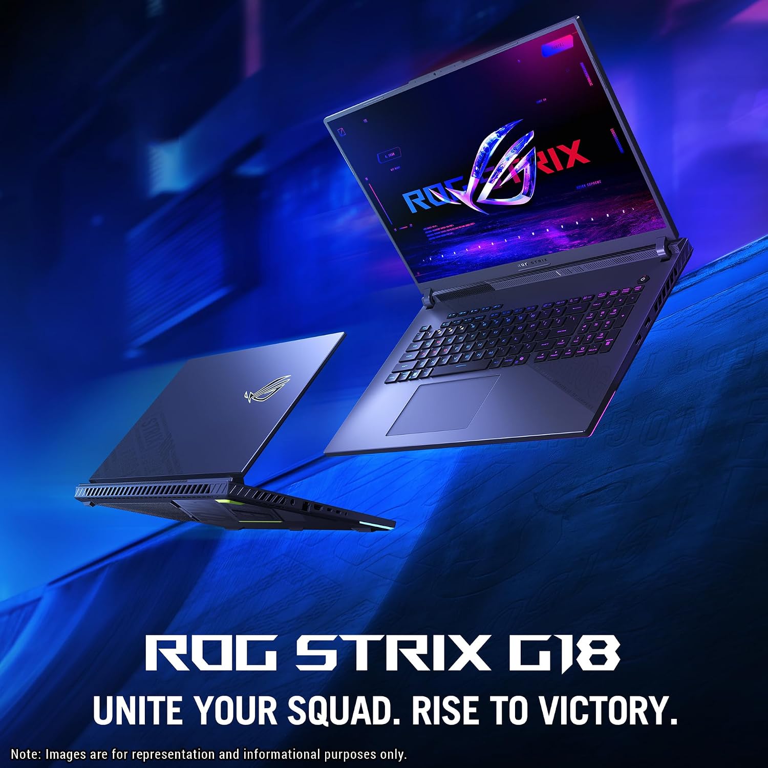 ASUS ROG Strix G18 Gaming Laptop, AMD Ryzen 9-8940HX, 64 GB DDR5 RAM, 4 TB PCIe SSD, 18' 2.5K (2560x1600) Display 240Hz, Nvidia G-Force RTX 5070, 4-Zone RGB Keyboard, W11 Home, Eclipse Gray Outlet
