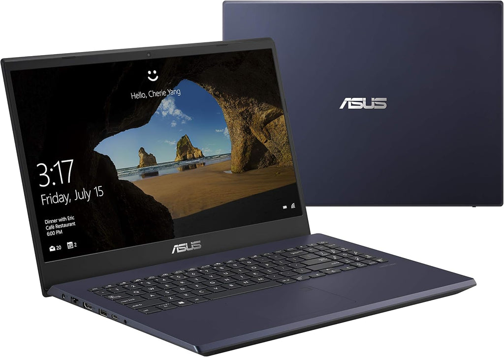 ASUS VivoBook K571 Laptop, 15.6' FHD, Intel Core i7-9750H CPU, NVIDIA GeForce GTX 1650, 16GB RAM, 256GB PCIe NVMe SSD + 1TB HDD, Windows 10 Home, K571GT-EB76, Star Black