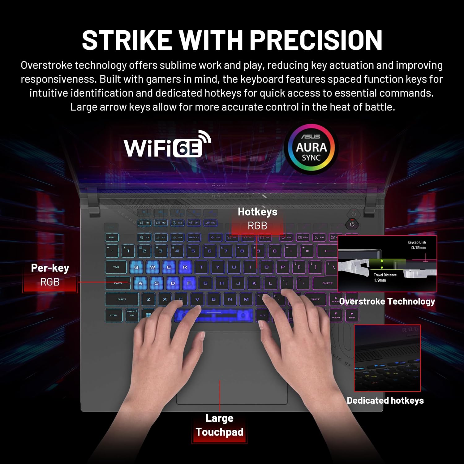 ASUS ROG Strix G16 16' WUXGA 165Hz Gaming Laptop, NVIDIA GeForce RTX 5070 Ti 12GB GDDR7, AMD Ryzen 9 8940HX, 64GB DDR5, 2TB SSD, Backlit Keyboard, Win 11 Pro, Gray, 1TB Docking Station Set