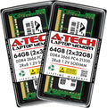 A-Tech 64GB Kit (2x32GB) RAM for Acer Nitro 5 Gaming Laptop | DDR4 2666MHz SODIMM PC4-21300 (PC4-2666V) Memory Upgrade Modules