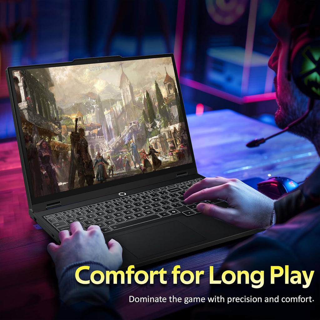Lenovo Legion 5 15.1' WQXGA 165Hz Gaming Laptop, AMD Ryzen 7 260, GeForce RTX 5060 GDDR7, 32GB DDR5, 1TB SSD, 24-Zone RGB Backlit Keyboard, Wi-Fi 7, Win 11 Pro, Black, 1TB Docking Station Set