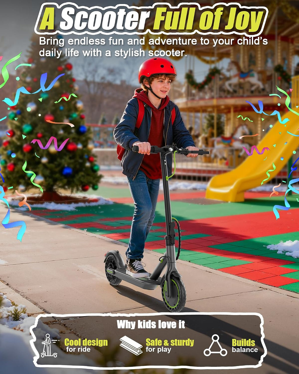 MAXSHOT Electric Scooter Adults & Big Kids, Top Speed 9/16/19MPH, 10/12/16/19Miles Range, 6.5'/8.5' Tires Folding Escooter, APP Control