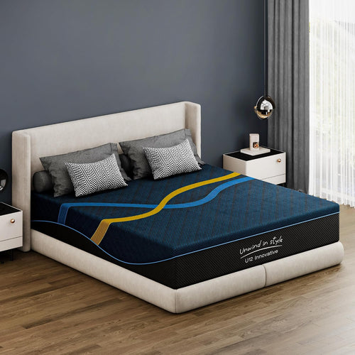 10 Inch Mattress Queen Size, Gel Memory Foam Mattress for Cooling, Medium Firm Pressure Relief, CertiPUR-US Certified, with Removable Cover