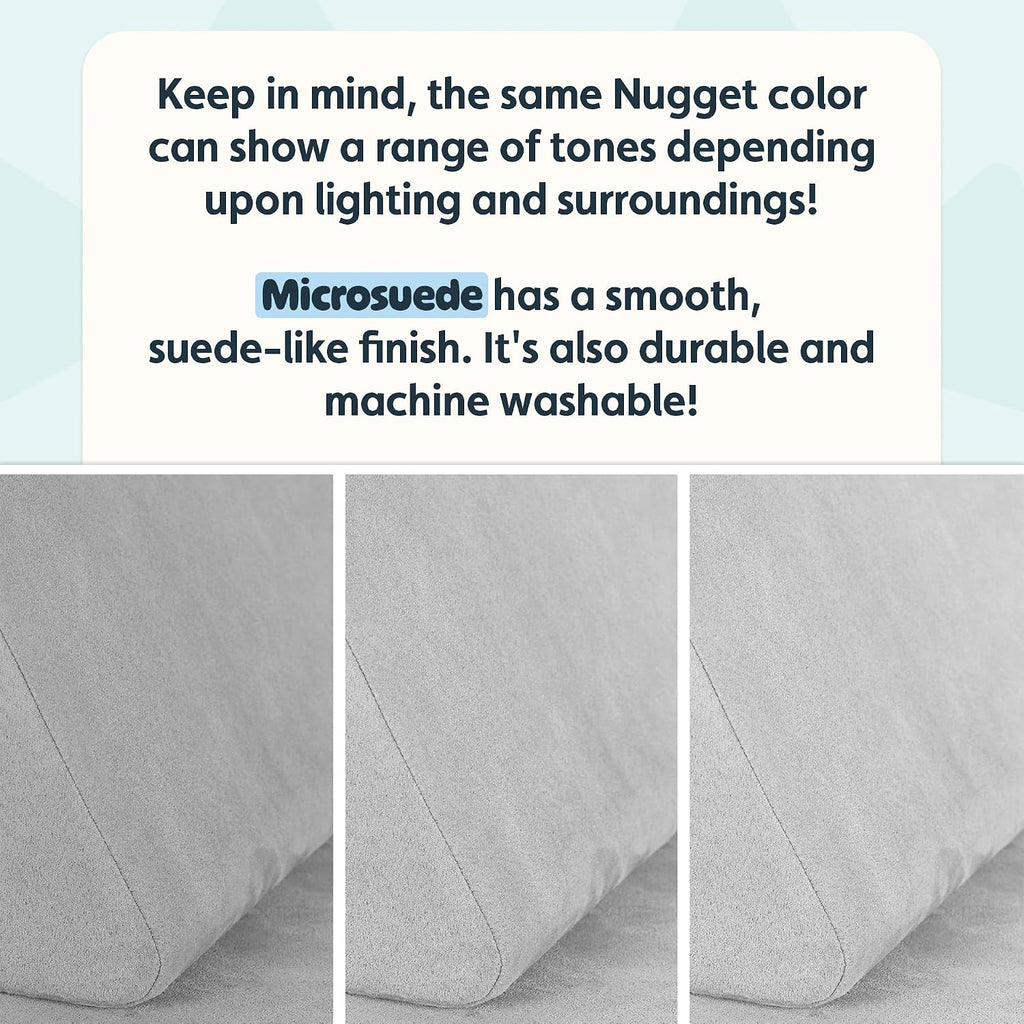Nugget - The Original Play Couch for Kids - Modular Foam Children's Sofa for Playroom, Imagination, & Creative Open Ended Play - Washable & Convertible Playroom Furniture, Koala