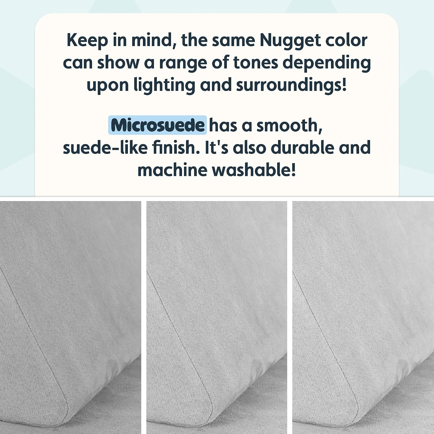 Nugget - The Original Play Couch for Kids - Modular Foam Children's Sofa for Playroom, Imagination, & Creative Open Ended Play - Washable & Convertible Playroom Furniture, Koala