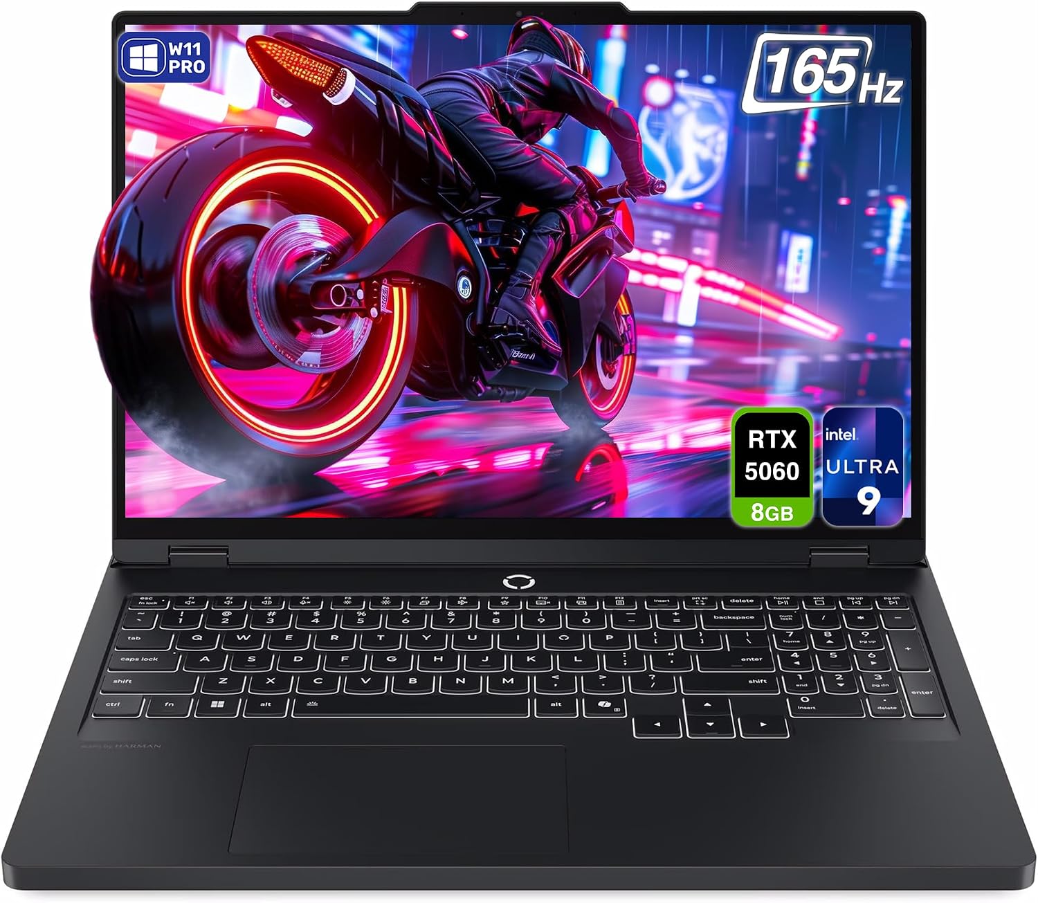 Lenovo Legion Pro 5i Gen 10 Gaming Laptop, Intel Ultra 9-275HX, 64 GB DDR5 RAM, 4 TB PCIe SSD, 16' WQXGA (2560x1600) Display, Nvidia G-Force RTX 5060, 24-Zone RGB Keyboard, W11 Pro, Eclipse Black