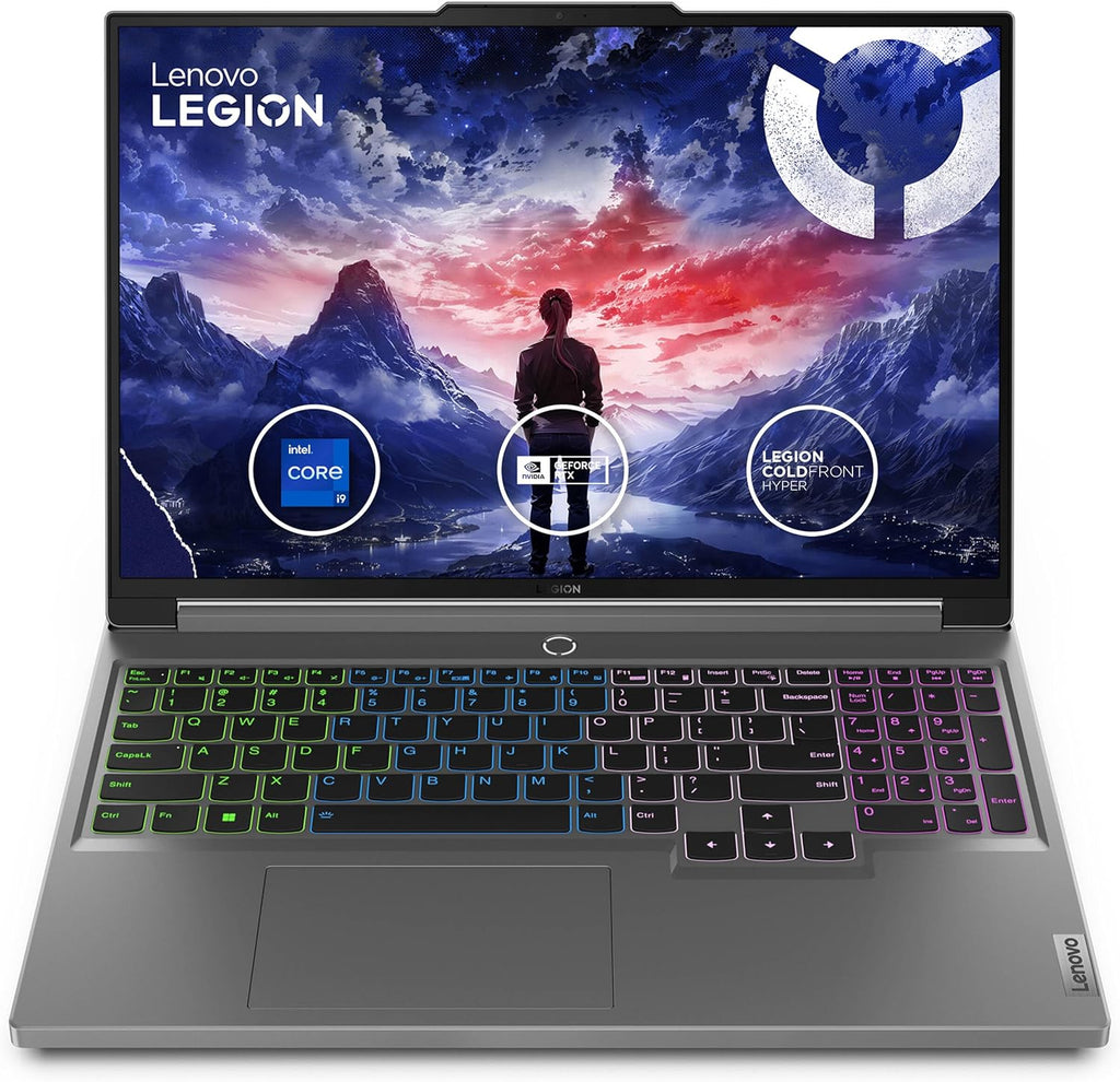 Lenovo Legion 5 16IRX9-2024 Gaming Laptop - 16' WQXGA IPS - 165Hz 24-Core Intel i9-14900HX - 32GB DDR5 1TB SSD - NVIDIA GeForce RTX 4060 8GB GDDR6 - Wi-Fi 6E - Backlit Keyboard - Win11 Pro
