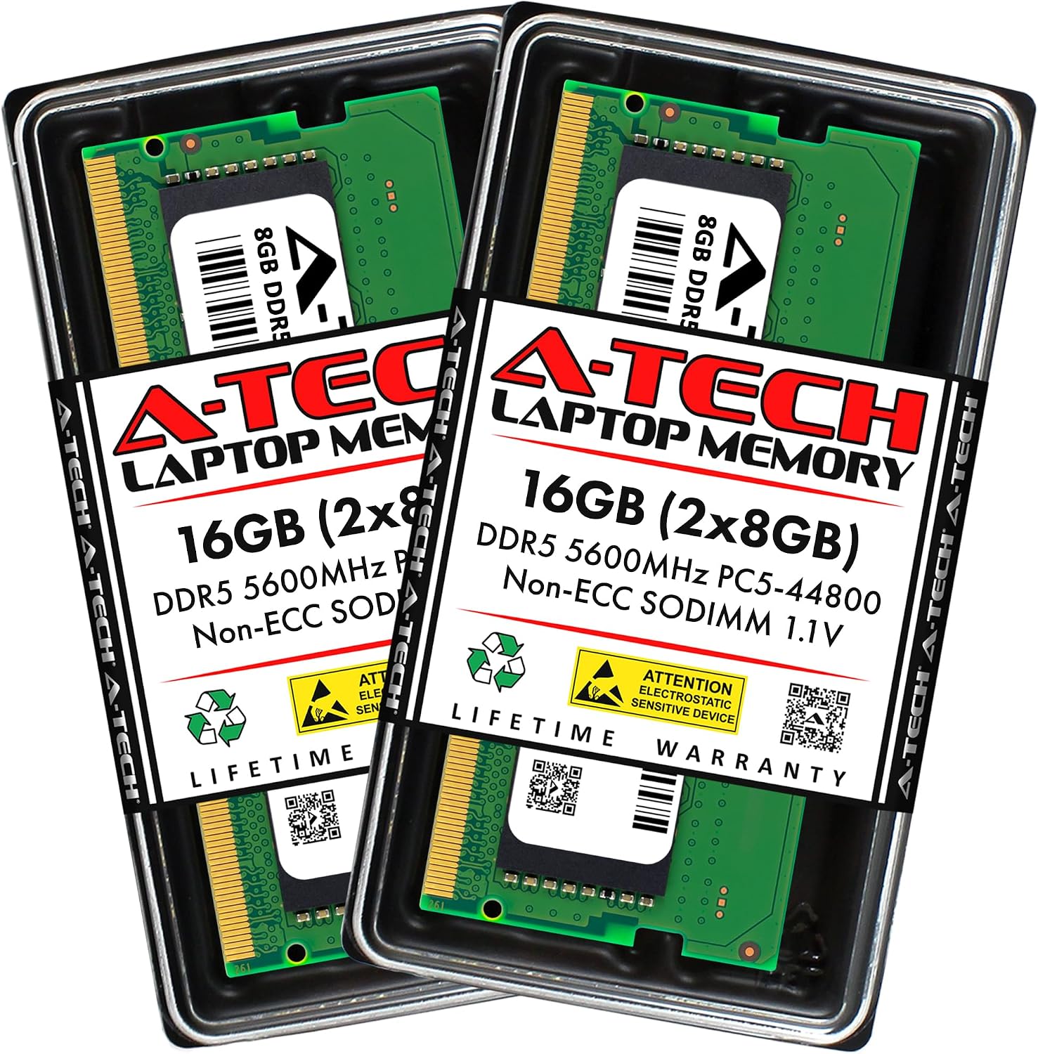 A-Tech 16GB Kit (2x8GB) RAM for ASUS ROG Strix G18 (2025) G815, G815LW, G815LR, G815LP, G815JPR Gaming Laptop | DDR5 5600MHz PC5-44800 SODIMM 1.1V 262-Pin Non-ECC SO-DIMM Memory Upgrade