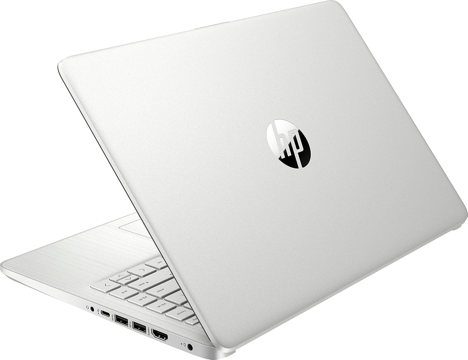 HP - 14' Laptop - AMD Ryzen 3-8GB Memory - 128GB SSD - Natural Silver - Model 14-fq0033dx