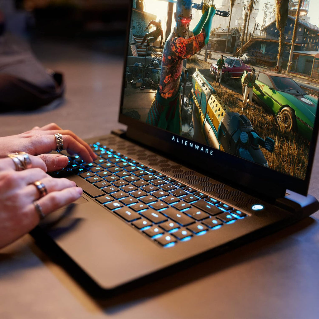 Alienware M15 R6 Gaming Laptop - 15.6-inch FHD (1920 x 1080) 1ms 360Hz Display, Intel Core i7-11800H, 32GB DDR4 RAM, 1TB SSD, NVIDIA RTX 3070 8GB Graphics, Windows 11 Home - Black