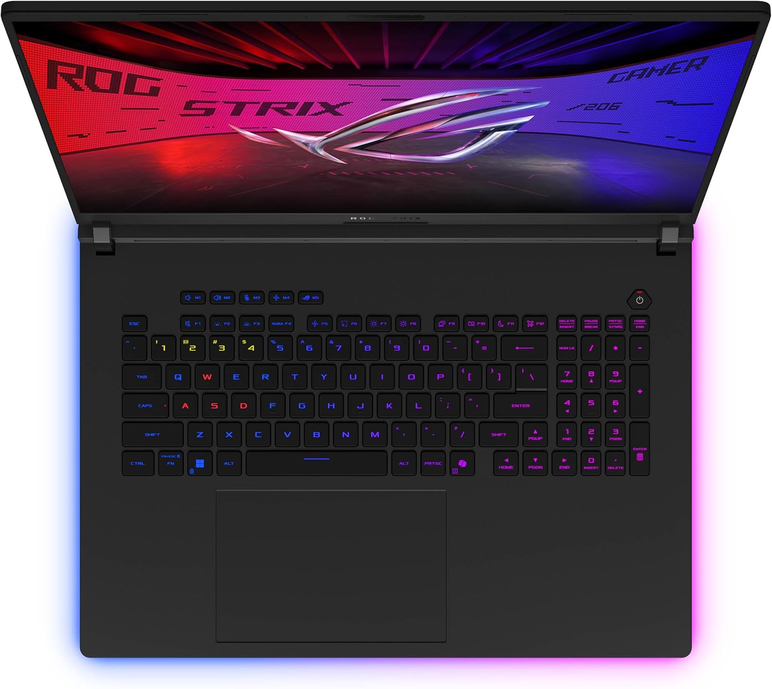 ASUS ROG Strix Scar AI Gaming Laptop 18' 240Hz Mini LED WQXGA Display (Intel Ultra 9-275HX, GeForce RTX 5080 16GB, 32GB DDR5, 2TB SSD, RGB KB, Win 11 Pro) w/DKZ USB Port Expander