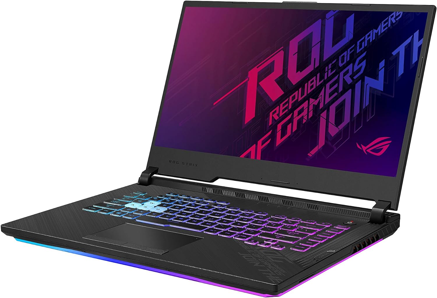 ASUS ROG Strix G15 Gaming Laptop, 240Hz 15.6' FHD 3ms IPS, Intel Core i7-10750H CPU, NVIDIA GeForce RTX 2070, 16GB DDR4, 1TB PCIe SSD, RGB KB, Wi-Fi 6, Windows 10, G512LW-ES76