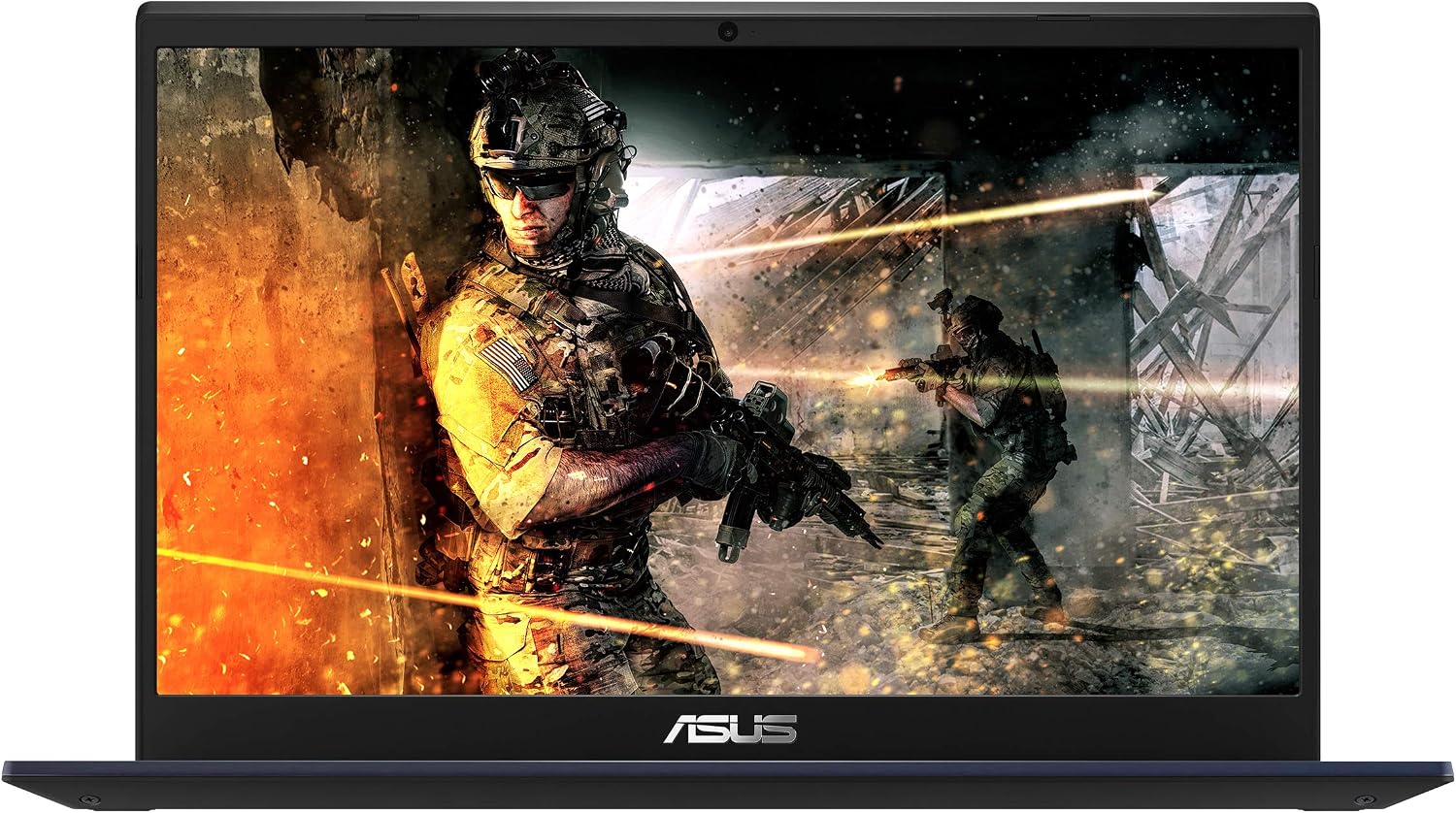 ASUS VivoBook K571 Laptop, 15.6' FHD, Intel Core i7-9750H CPU, NVIDIA GeForce GTX 1650, 16GB RAM, 256GB PCIe NVMe SSD + 1TB HDD, Windows 10 Home, K571GT-EB76, Star Black
