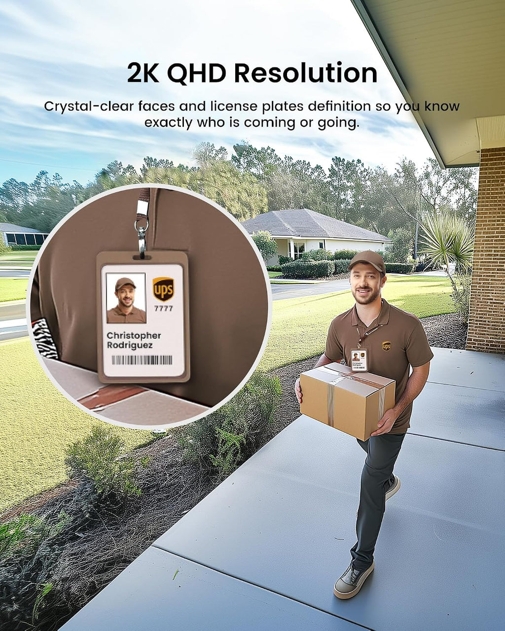 aosu Solar Security Cameras Wireless Outdoor, 2Mins DIY Installation, No Subscription Cameras for Home Security System, 2K Color Night Vision Spotlight Camera, Local Storage, 5G& 2.4G WiFi, 3 Cam-kit