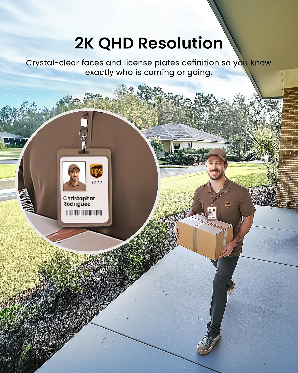 aosu Solar Security Cameras Wireless Outdoor, 2Mins DIY Installation, No Subscription Cameras for Home Security System, 2K Color Night Vision Spotlight Camera, Local Storage, 5G& 2.4G WiFi, 3 Cam-kit