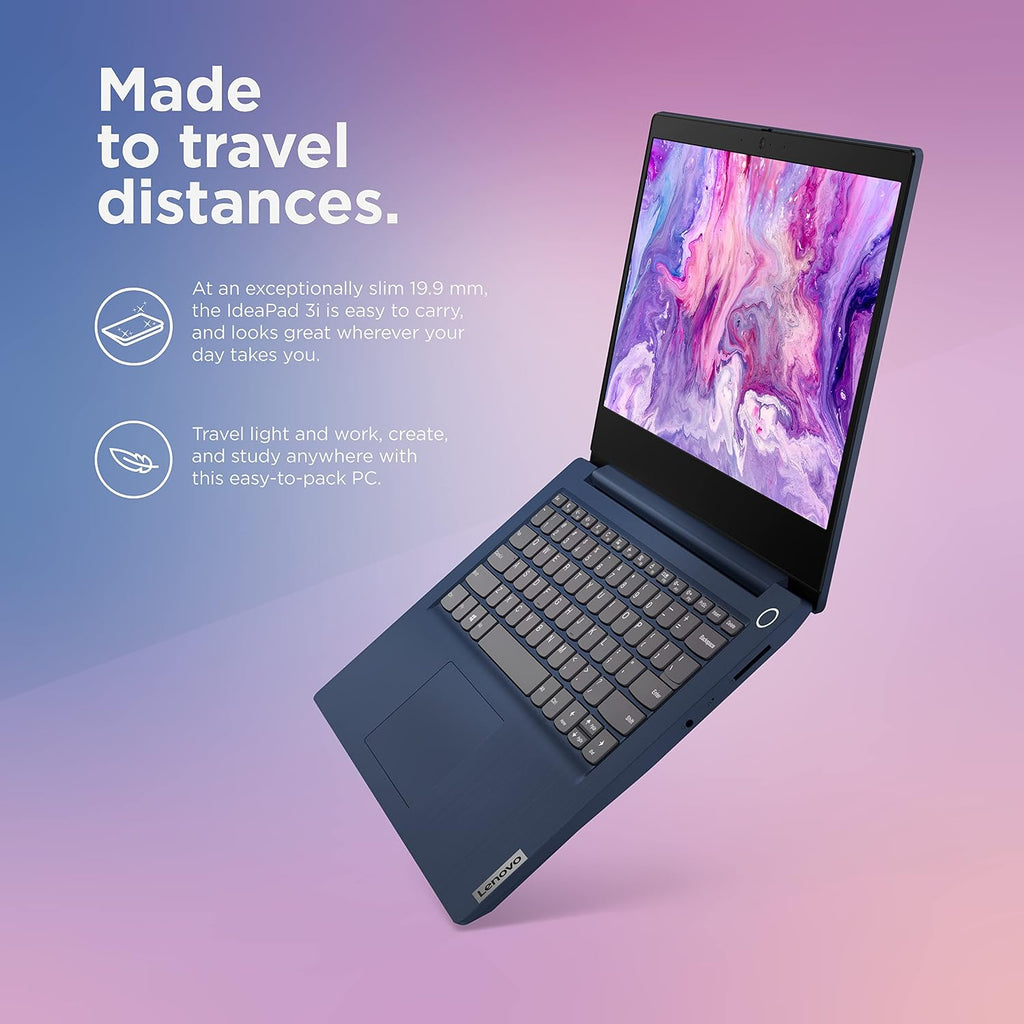 Lenovo - 2022 - IdeaPad 3i - Everyday Laptop Computer - Intel Core i5 12th Gen - 14.0' FHD Display - 8GB Memory - 256GB Storage - Windows 11 Home