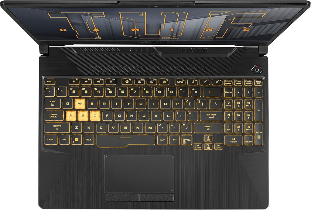 ASUS TUF Gaming F15 Gaming Laptop, 15.6' 144Hz FHD IPS-Type Display, Intel Core i7-11800H Processor, GeForce RTX 3050 Ti, 16GB DDR4 RAM, 512GB PCIe SSD, Wi-Fi 6, Windows 10 Home, TUF506HE-DS74