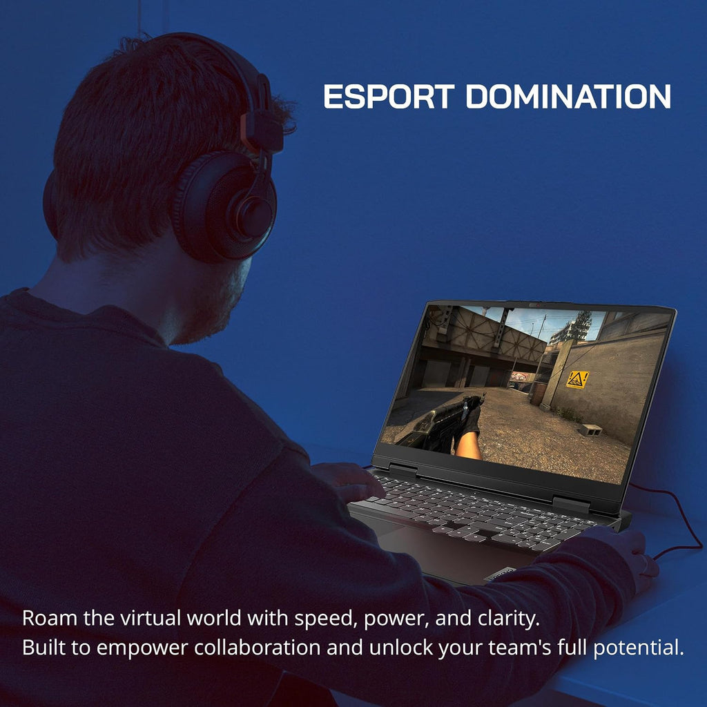LENOVO IdeaPad Gaming 3 Gaming Laptop, 15.6' FHD 120Hz Display, AMD Ryzen 5 6600H, 64GB RAM, 2TB PCIe SSD, NVIDIA GeForce RTX 3050, Backlit Keyboard, Onyx Gray, Win 11, 32GB USB Card