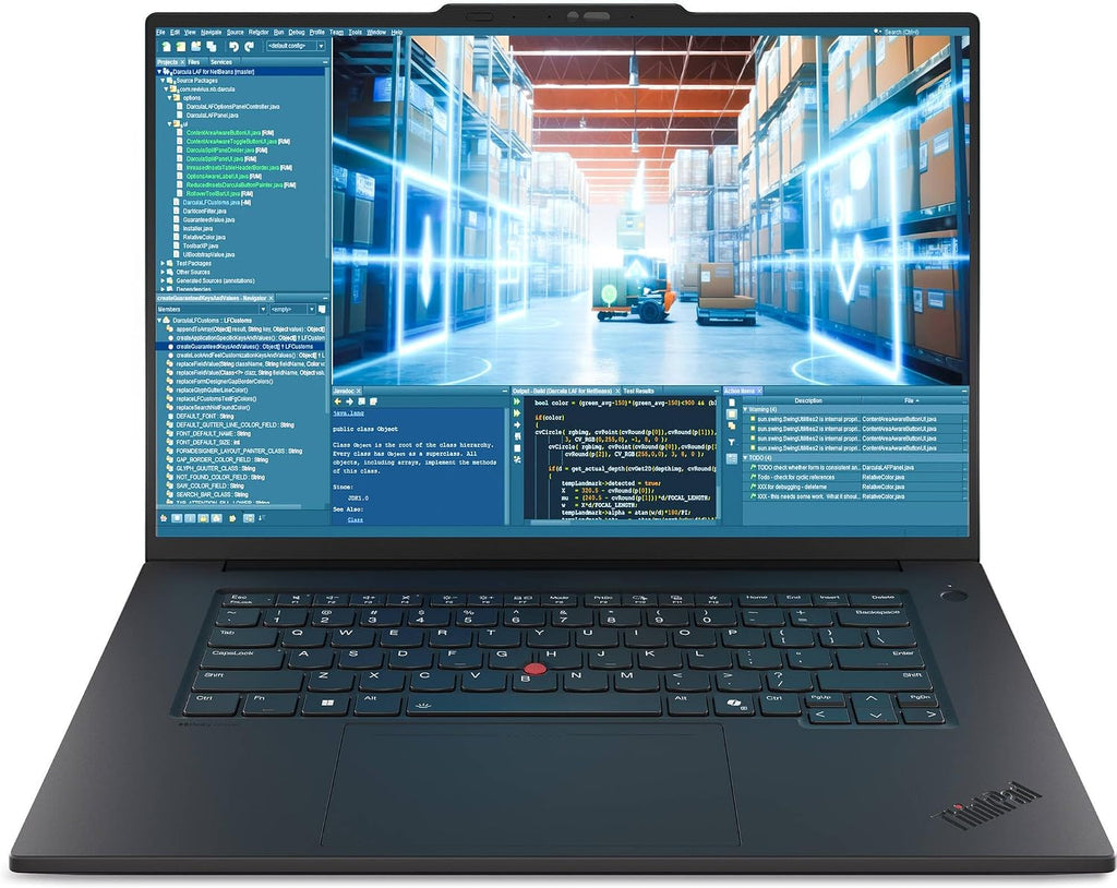 Lenovo ThinkPad T1g Gen 8, AI Laptop, Intel Ultra 9 285H vPro, 16' 3.2K (3200 x 2000) OLED, Touch, VRR 40-120Hz, 600 nits, 64GB DDR5, 2TB Gen5 SSD, NVIDIA RTX 5070, 5MP Camera, Win 11 Pro- Black