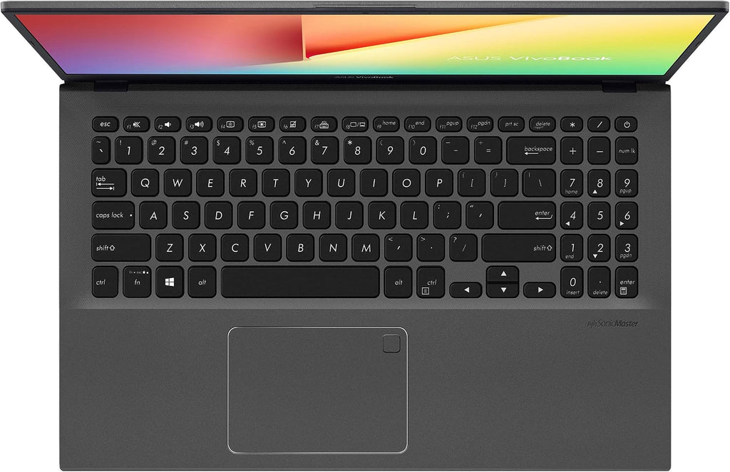 ASUS VivoBook 15 Thin and Light Laptop- 15.6â€ Full HD, Intel i5-1035G1 CPU, 8GB RAM, 512GB SSD, Backlit KeyBoard, Fingerprint, Windows 10- F512JA-AS54, Slate Gray