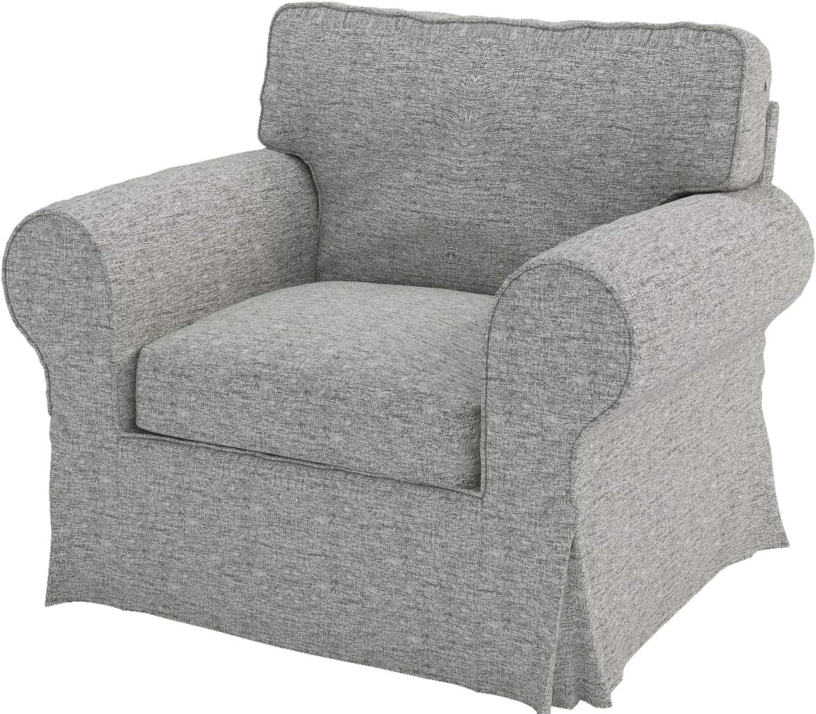Ektorp Sofa Dense Cotton Cover Replacement Slipcover Compatible with IKEA Ektorp Sofa (Polyester Flax Chair)