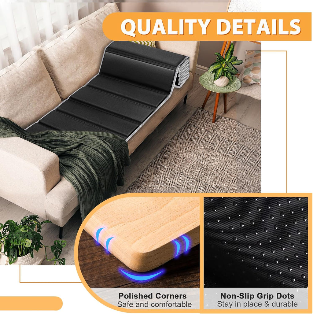 LAVEVE Heavy Duty Couch Cushion Support Board for Sagging Sofa, 30''x96'' Extra Thick Solid Wood Under Couch Insert with Anti-Slip Dots, Perfectly Fix and Protect Oversized Sofa, Extend Couch Life
