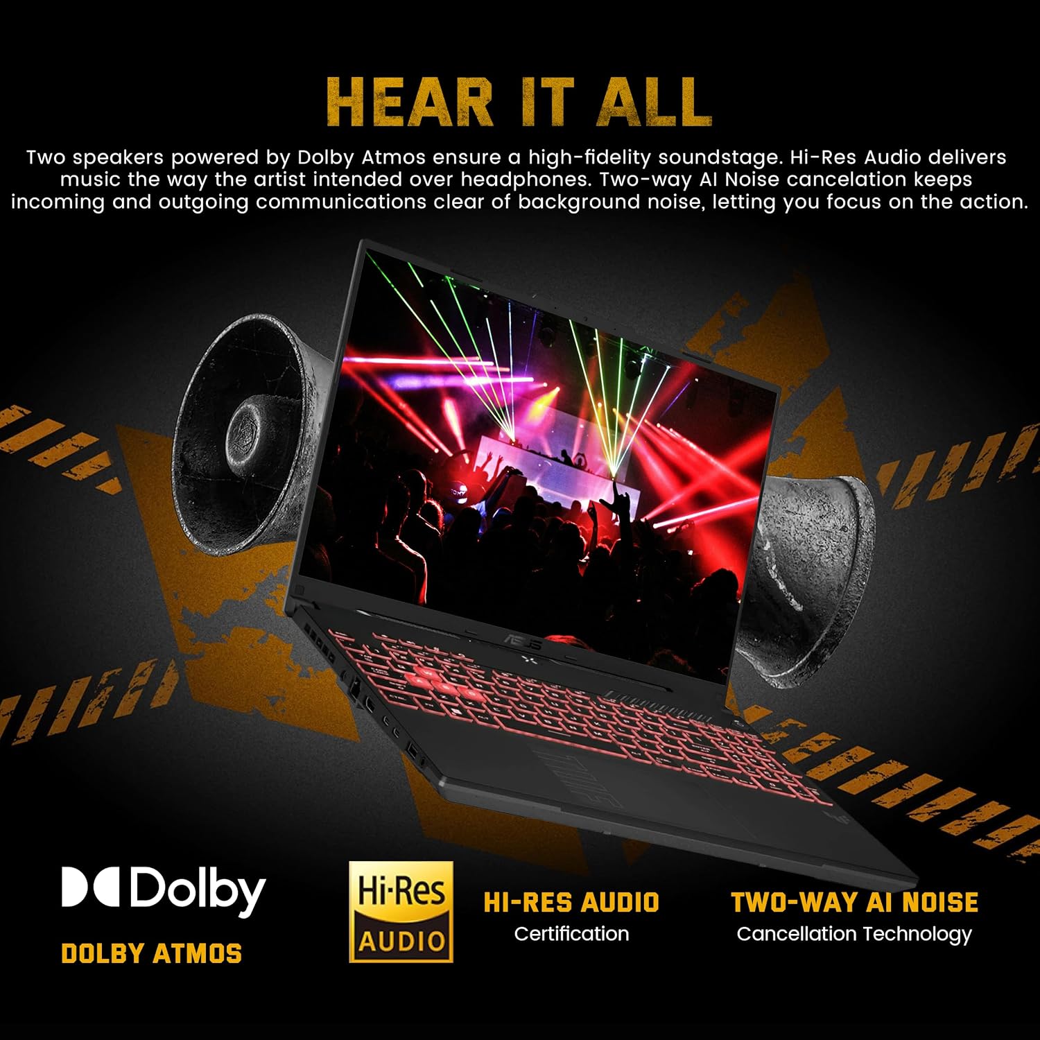 ASUS TUF A16 16' WUXGA 144Hz Gaming Laptop, AMD Ryzen 7 7445HS, NVIDIA GeForce RTX 4050, 64GB DDR5, 5TB Storage(4TB SSD+1TB Docking Station Set), RGB Backlit Keyboard, Copilot, Win11 Pro, Gray