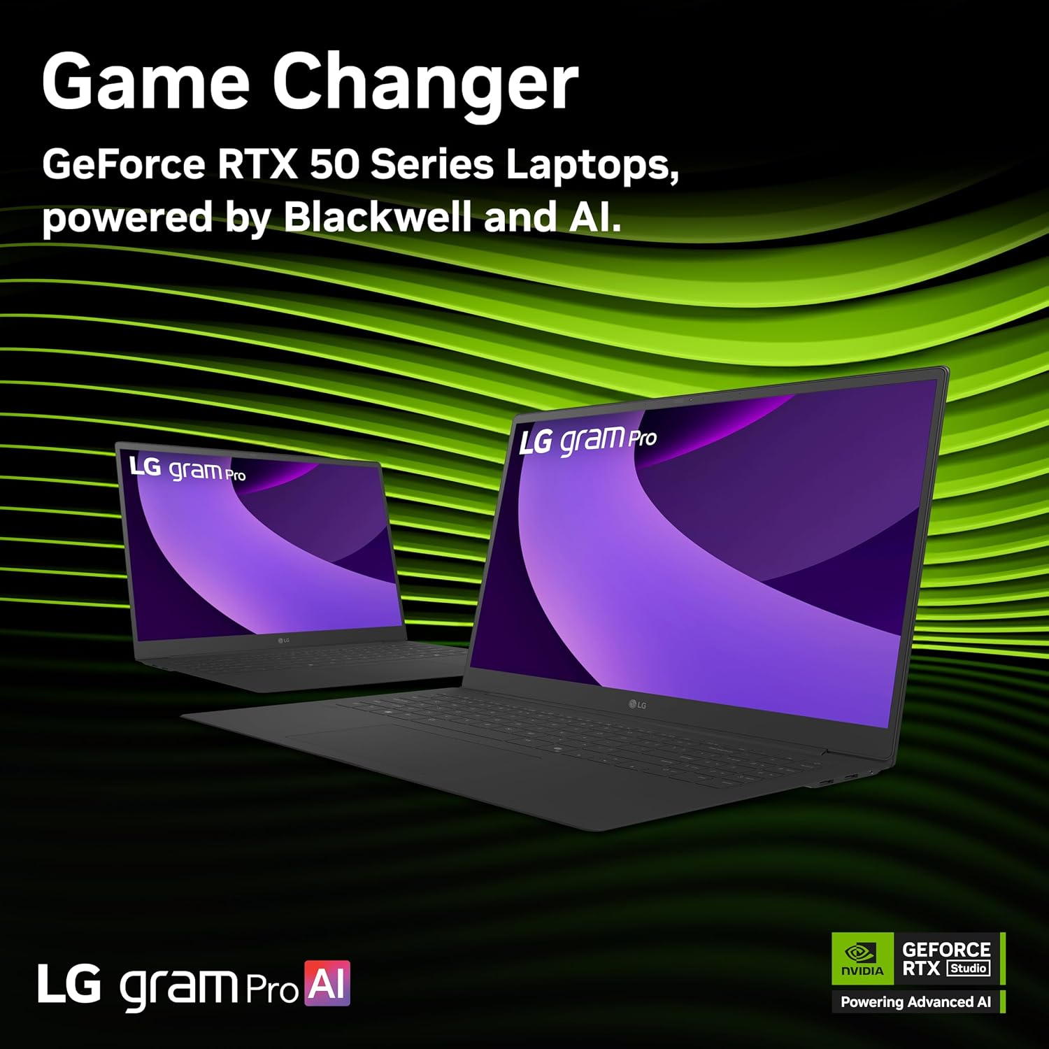 LG gram Pro 16-inch Lightweight Laptop Computer, Intel Evo Edition Powered by Intel Core Ultra9 285H Processor, NVIDIA RTX5050, Windows 11 Home, 32GB RAM, 2TB SSD, Black