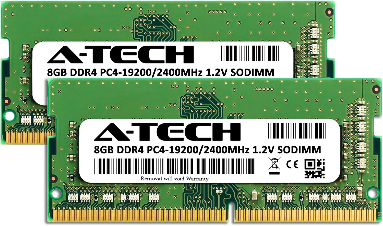 A-Tech 16GB Kit (2x8GB) RAM for Acer Nitro 5 Gaming Laptop | DDR4 2400MHz SODIMM PC4-19200 (PC4-2400T) Memory Upgrade Modules