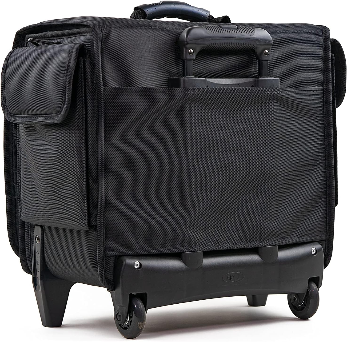 MCY MXLT-RB3 Laptop Storage Roller Bag Up To 3 Laptops for Schools Office Gaming Laptops - Black, 16x16x9 inches