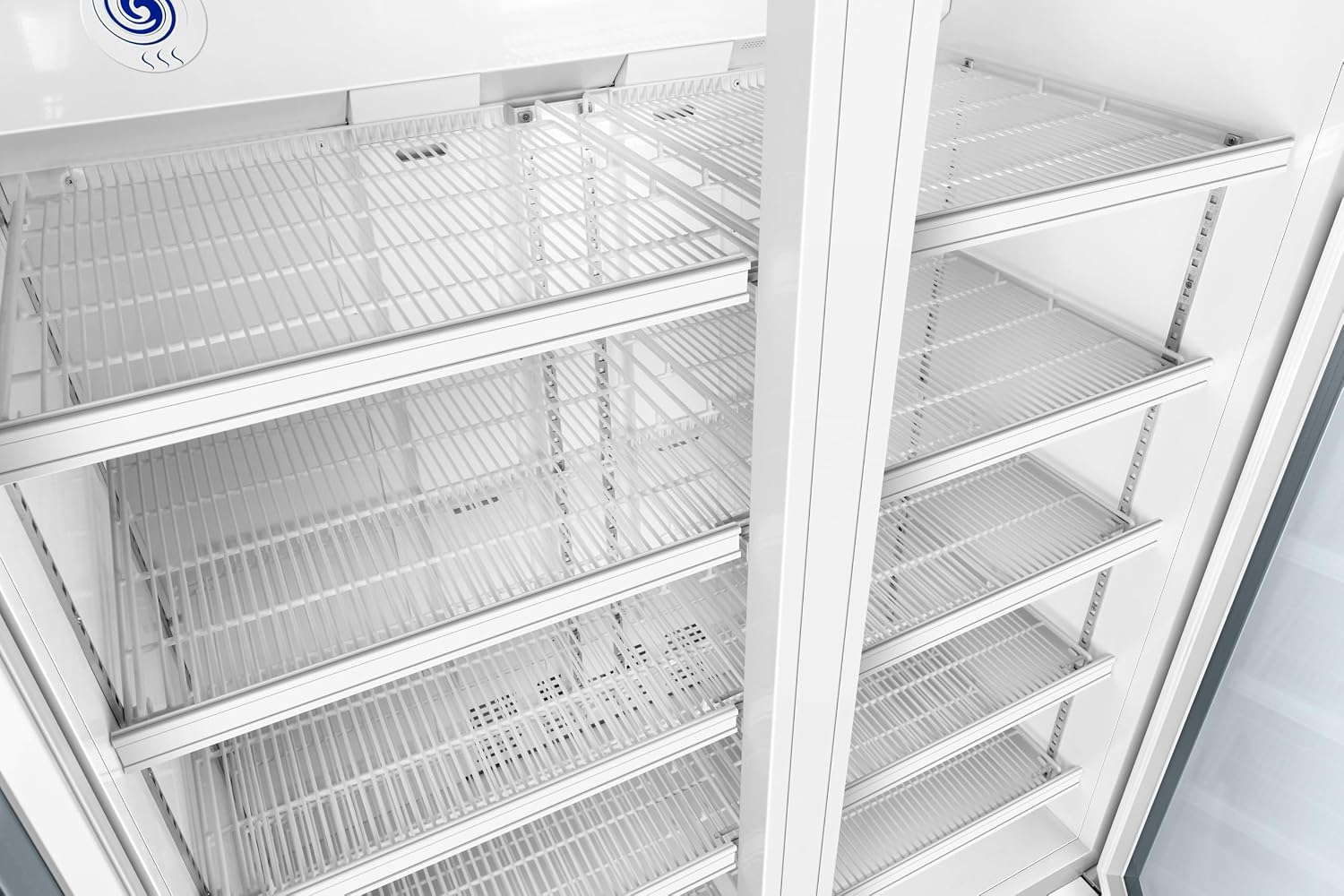 KoolMore 35 cu. ft. Medical Vaccine Refrigerator for Pharmacy and Laboratory with Multi-Level Emergency Alarms, UL-Listed in White (KM-PHR-35C)