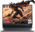 KAIGERR Gaming Laptop, 2025 Laptop with AMD Ryzen 7 7735HS (8C/16T, Up to 4.75GHz), 16GB DDR5 512GB NVMe SSD Laptop Computer, Up to 4TB, 16-inch FHD Display, WiFi 6, Backlit KB, Type-C, Dual Fans