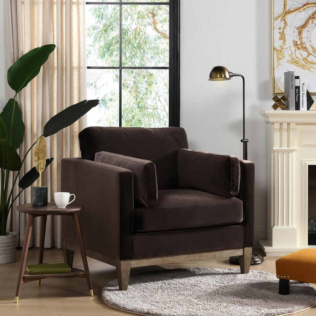 Jennifer Taylor Home Knox Modern Upholstered Comfortable Living Room Chair