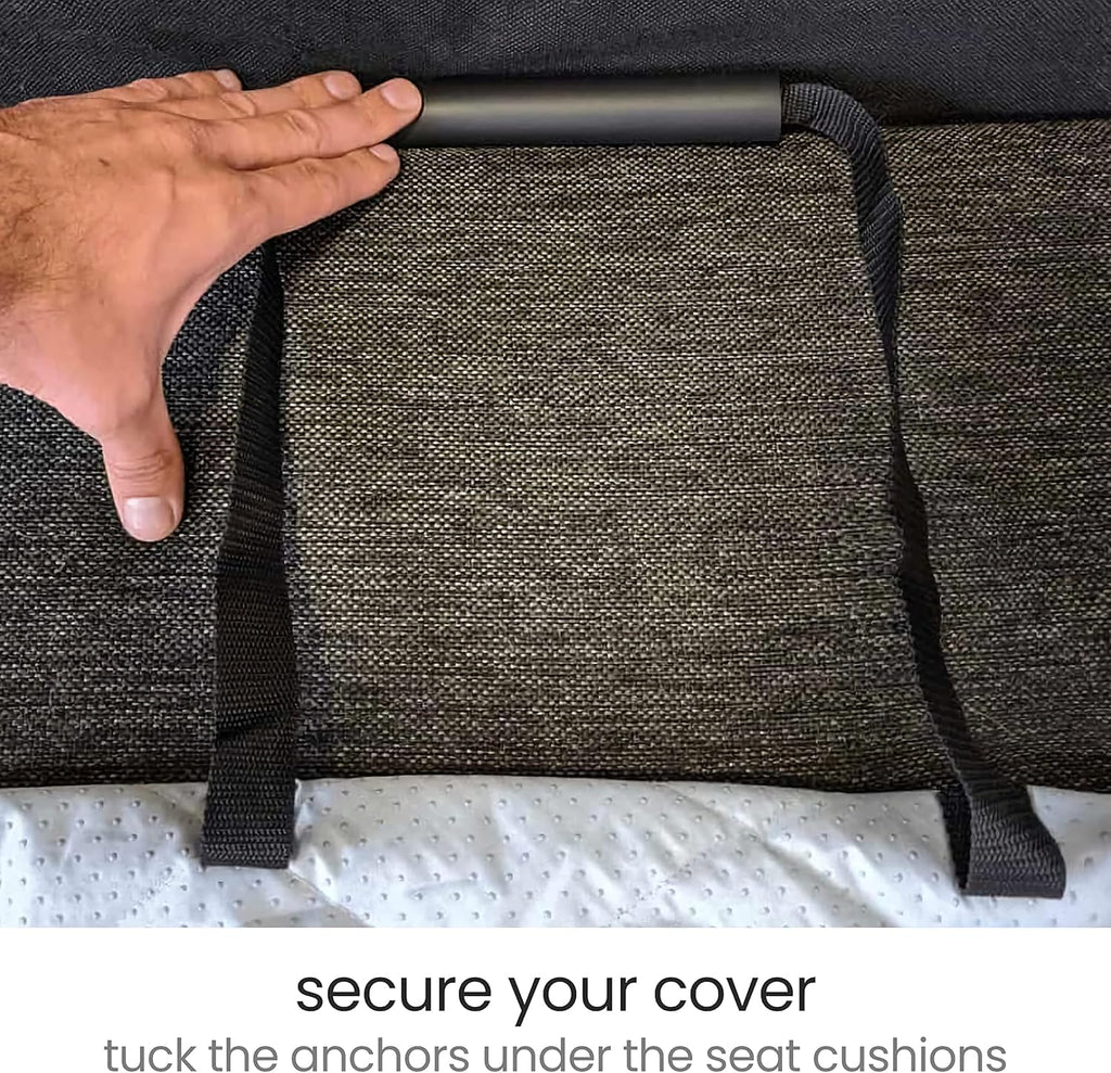 Molly Mutt 3-Seater XL Non-Slip Furniture Protector and Couch Cover for Dogs & Pets, GOTS-Certified 100% Organic Cotton Canvas Cover, Durable and Non-Toxic Materials, 84' Wide x 78' Long