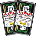 A-Tech 32GB Kit (2x16GB) RAM for Dell Alienware m15 R6, m15 R5, x17 R1 Gaming Laptop | DDR4 3200MHz PC4-25600 SODIMM 1.2V 260-Pin Non-ECC SO-DIMM Memory Upgrade