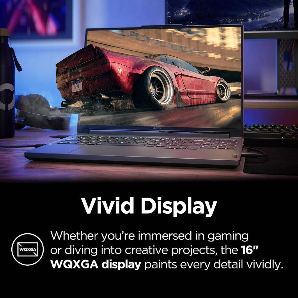 Lenovo Legion 5i Gaming Laptop, NVIDIA RTX 4060, Intel 24-Core i9-14900HX(Up to 5.8 GHz), 16' 2560x1600 WUXGA 2.5K 165Hz, 32 GB DDR5, 2 TB SSD, Bluetooth 5.2, Wi-Fi 6E, Windows 11 Pro