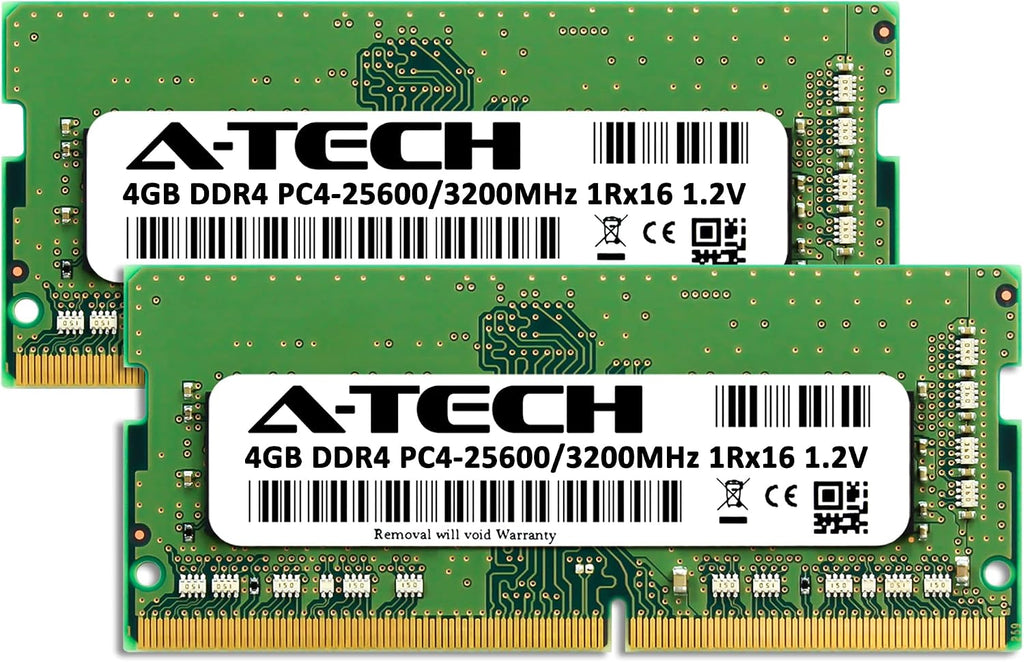 A-Tech 8GB Kit (2x4GB) RAM for Acer Nitro 5 Gaming Laptop | DDR4 3200MHz SODIMM PC4-25600 (PC4-3200AA) Memory Upgrade Modules
