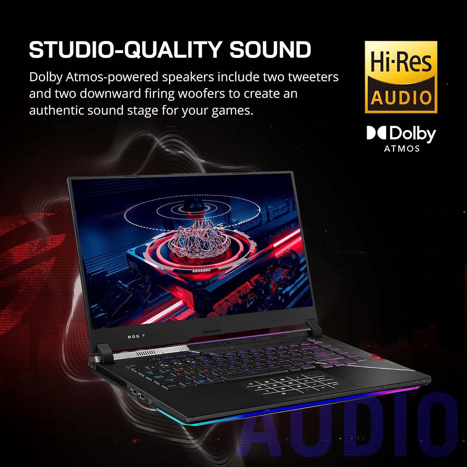 ASUS ROG Strix Scar 15.6' 240Hz QHD Gaming Laptop, Intel i9 12900H, 64GB DDR5 RAM, 4TB SSD, RGB Keyboard, NVIDIA GeForce RTX 3070 Ti, WiFi 6, Win 11 Pro, Black, 128GB Docking Station Set