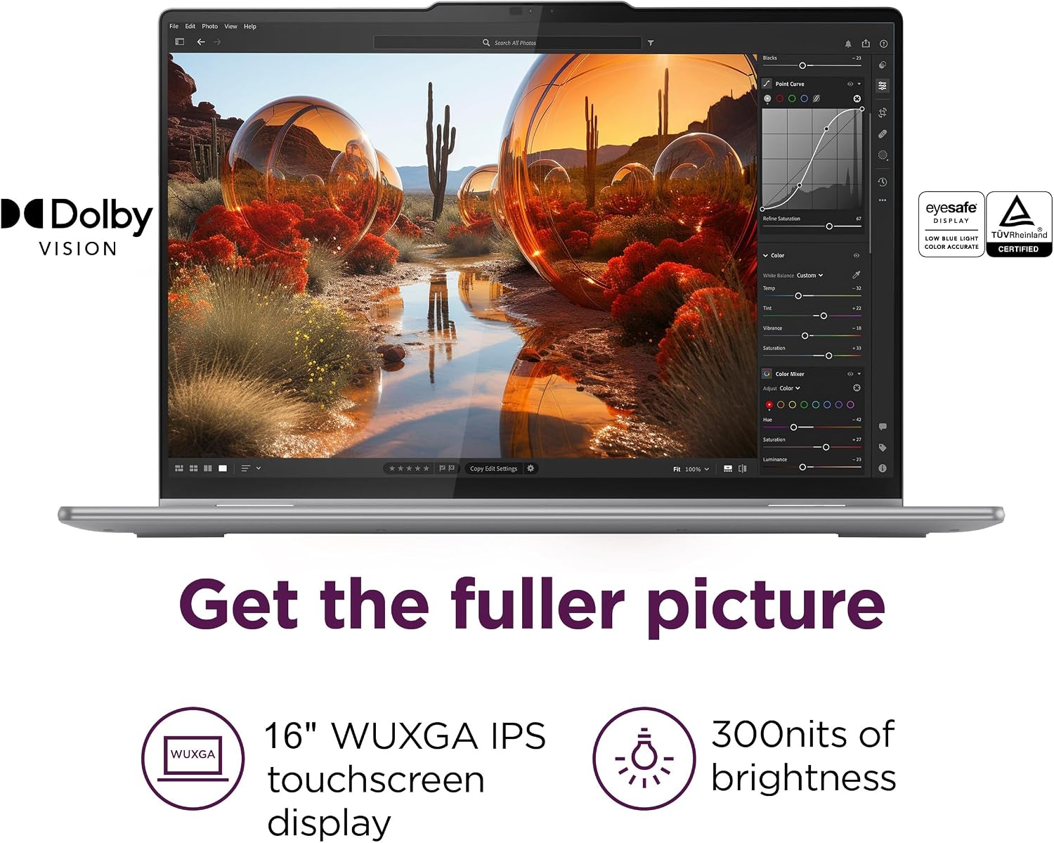 Lenovo Yoga 7 7i 2-in-1 Business Laptop (16' FHD+ Touchscreen, AMD Ryzen 7 7735U (Beat i7-1255U), 16GB RAM, 1TB SSD, IST Precision Pen), Backlit, Fingerprint, FHD IR Webcam, Win 11 Pro, Arctic Grey
