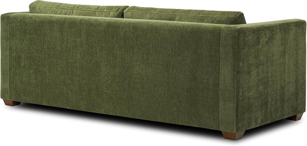 Poly & BARK Napa 82' Pull-Out Sofa Bed – Upholstered Sleeper Sofa with Storage Console and Hidden Mattress – Stylish Sofa Bed for Guest Rooms, Apartments, Living Rooms and More